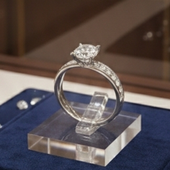 FingerBlingers Jewelry - 1 CT Solitaire Eternity Engagement Ring